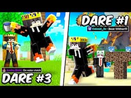 Big YOUTUBERS Gave Me Hardest Minecraft DARE Ft. @IAmTopi-m9y @cassalFX @NotVeeru