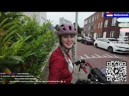 🇳🇱 Netherlands cycling! Day 49 solo cycling to TwitchCon! Final day!