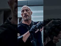 The Rock's & Jason Statham's HILARIOUS Hallway Fight 😂