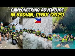 Last day in Cebu! Intense Canyoneering Experience in Badian! + Dinner at Cebu Seaside! 🇵🇭🌴