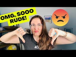 RUDEST TOURIST BEHAVIOR I'VE SEEN IN FRANCE!!!