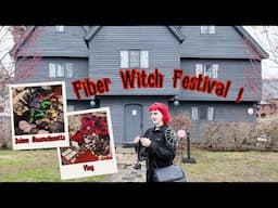 Visiting the Witch Fiber Festival 2025 ~ Salem, MA ~ Vlog