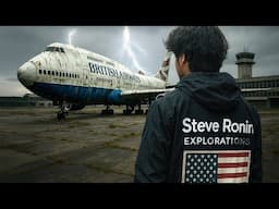 Exploring LONDON Heathrow's Abandoned Airport Terminal FOUND BOEING 747's
