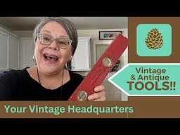 Vintage & Antique Tools: Garage Sale - Antique Mall - Esate Sale HAUL!!