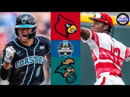 Louisville vs #13 Coastal Carolina | Final Four College World Series | 2025 College Baseball