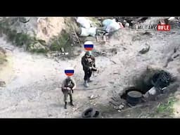 Ukrainian forces eliminated 14 Russian soldiers attempting concealment in Donbas front