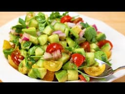 It's so easy and delicious that I make it everyday! A simple cucumber salad recipe
