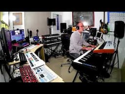 Making Music in the Studio - First Cut of a New Song