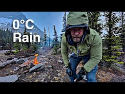 Forecast said “Stay Home” - Camping in Rain, Cold & Snow at 2000m