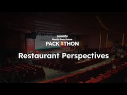 Plastic-Free Future Packathon 2025 | Zomato