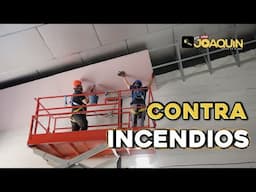 SISTEMA CONTRAINCENDIO PERIMETRAL PARA NAVE INDUSTRIAL