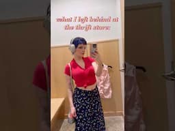What I left behind at the thrift store 🌷🐇 #thrifting #thriftwithme #fashionideas #secondhand