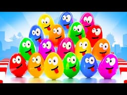 Discover all the animals hidden inside the surprise eggs! | Titounis