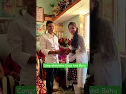 congratulations Both Of You Dada And Bahu #sagarcreationskirtan #sunitasahukirtan #ytshorts