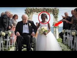 Poor Black Girl Force To Marry A 82 Year Old Man, On The Wedding Day This Happen
