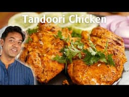 🔥 Tandoori Chicken Juicy, Flavorful on a Grill Pan! 🍗THIS Is the Secret!