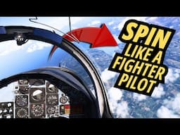 How RAF pilots SPIN a Hawk T1