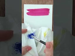 ACRYLIC Brushes Should Be Used For WATERCOLOR Painting!