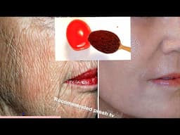 Tomato and coffee will make you a 16-year-old girl no matter your age / face wrinkles home remedy