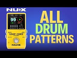 Loop Core Stereo: ALL Internal Drum Styles