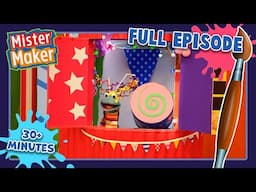Mister Maker 🎨 Series 3, Episode 5-6 | DOUBLE FULL EPISODE - Arts & Crafts
