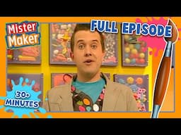 Mister Maker 🎨 Series 2, Episode 9-10 | DOUBLE FULL EPISODE - Arts & Crafts
