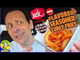 Jack In The Box® BBQ Potato Chip Curly Fries Review 🃏♨️🍟 Best Promo Flavor?! 🤔 Peep THIS Out! 🕵️‍♂️