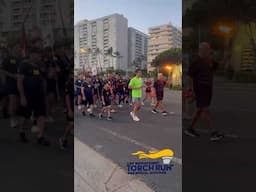 Law Enforcement Torch Run for Special Olympics Hawaii - Start of the run! #honolulupd
