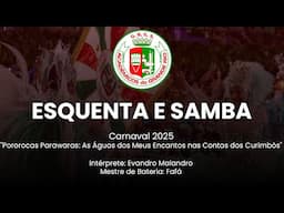 Grande Rio 2025 ao vivo | Sambas de esquenta e início de desfile - #Desfile25