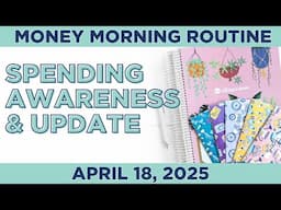 Money Morning Routine | Spending My Checking Account Cushion
