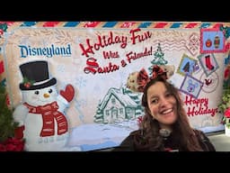 Disneyland Vlog Part 1 | Shopping At Disneyland | Holiday Decorations and Activities at Disneyland