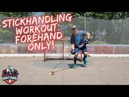 Hockey Stickhandling Workout | Forehand Only!