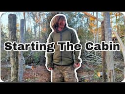 Planning the walls for the cabin