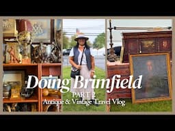 Bucket Trip To The Brimfield Antique Flea Market Part 2! Amazing Vintage To Resell