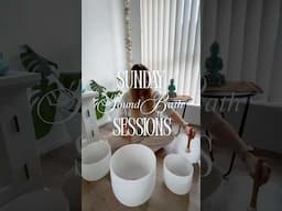 Take 1 min to relax with this quartz crystal sound bath #soundbath #relax #soundhealing #meditation