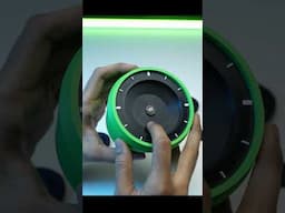 Cool Orbital Desk Clock 3D Printed 🌀🕒 #3dprinting