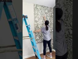 Progress on my 5 year old’s bedroom makeover! #wallpaper #kidsroom #kidsdecor #roommakeover
