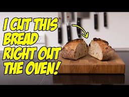 Are you destroying your bread if you cut it while it's warm?