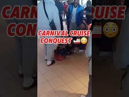 Carnival Cruise Ship Chat At Buffet on the Carnival Conquest🚢