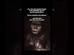 Running into another species must have been TERRIFYING #history #stoneage #neanderthal #archaeology