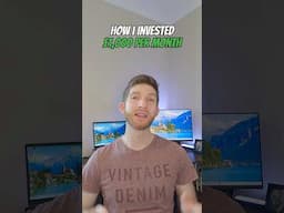 How I invested £1,000 a month over 8 months, and my returns. #financialfreedom #diyinvesting
