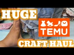 HUGE TEMU CRAFT HAUL