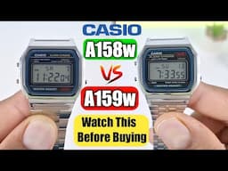 Casio A158w Vs Casio A159w Full Comparison | Which One Should You Buy ?