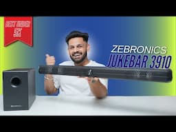 Zebronics Jukebar 3910 Soundbar Unboxing & Review⚡️Best Soundbar under 5000 !