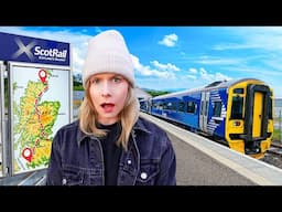 I Tried The Longest Train Journey In Scotland (in one day)