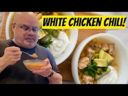How to Make A Delicious and Healthy White Chicken Chili!  #antiinflammatory