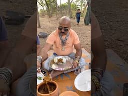 चंपारण मटन हांडी….👑❤️🍗 #chickenlegpiece #archana #mukbang #indianfood #food #foodie #shorts