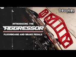 Thrashin Supply® Spiked Aggressor Floorboards For Harley-Davidson Touring Models