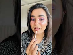 DIY Holographic Makeup😱 #crafteraditi #challenge #diy #holographicmakeup #shorts @CrafterAditi