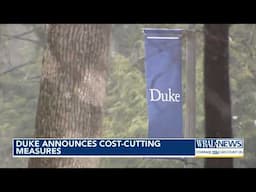 Duke announces cost-cutting measures